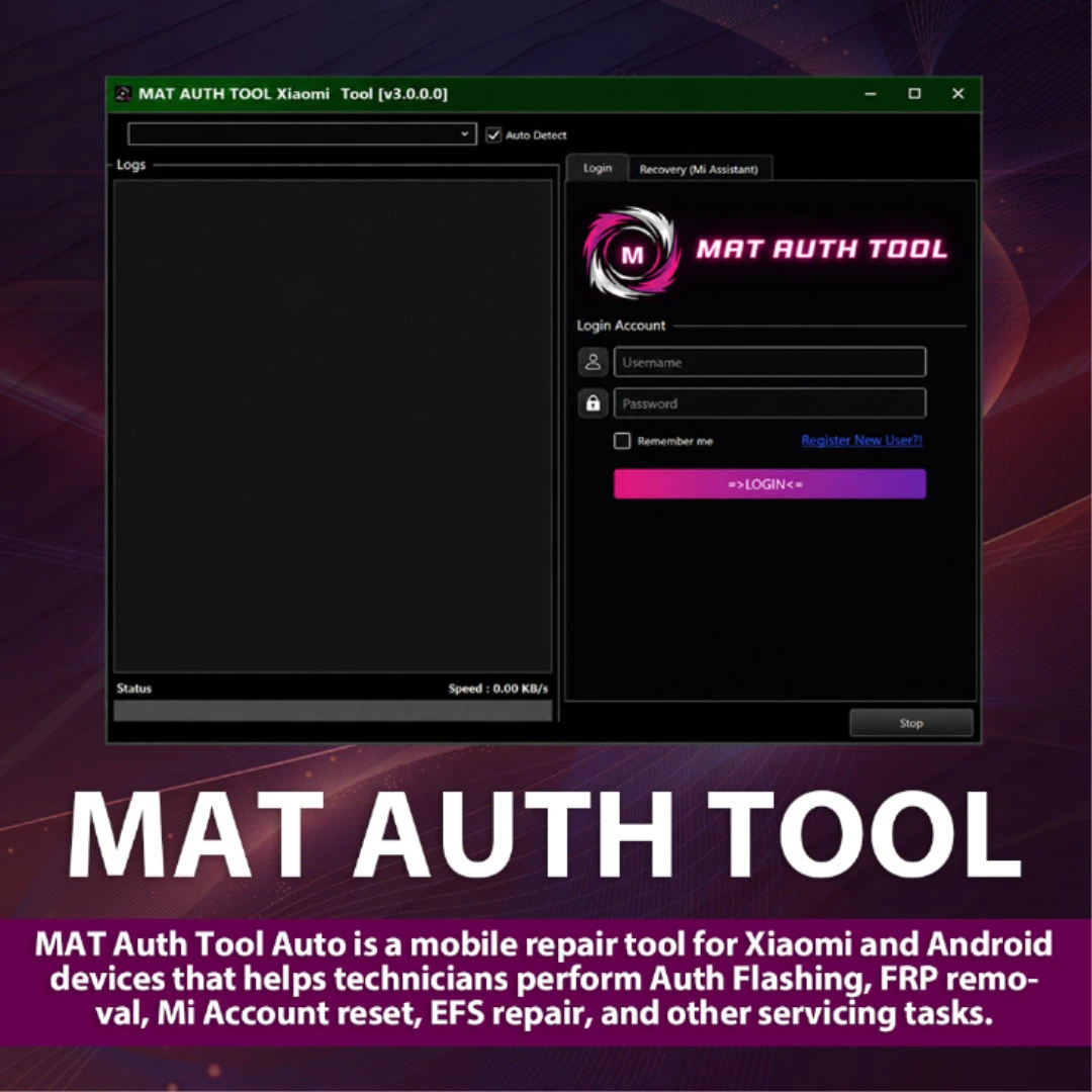 MR AUTH Tool  |  Credits  - [ FRP - EDL - FLASH ]