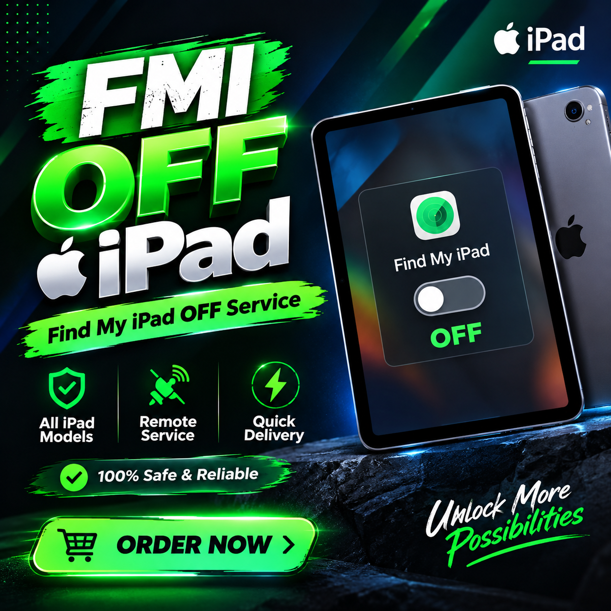 FMI OFF - iPad (10th generation) - WiFi Model Only