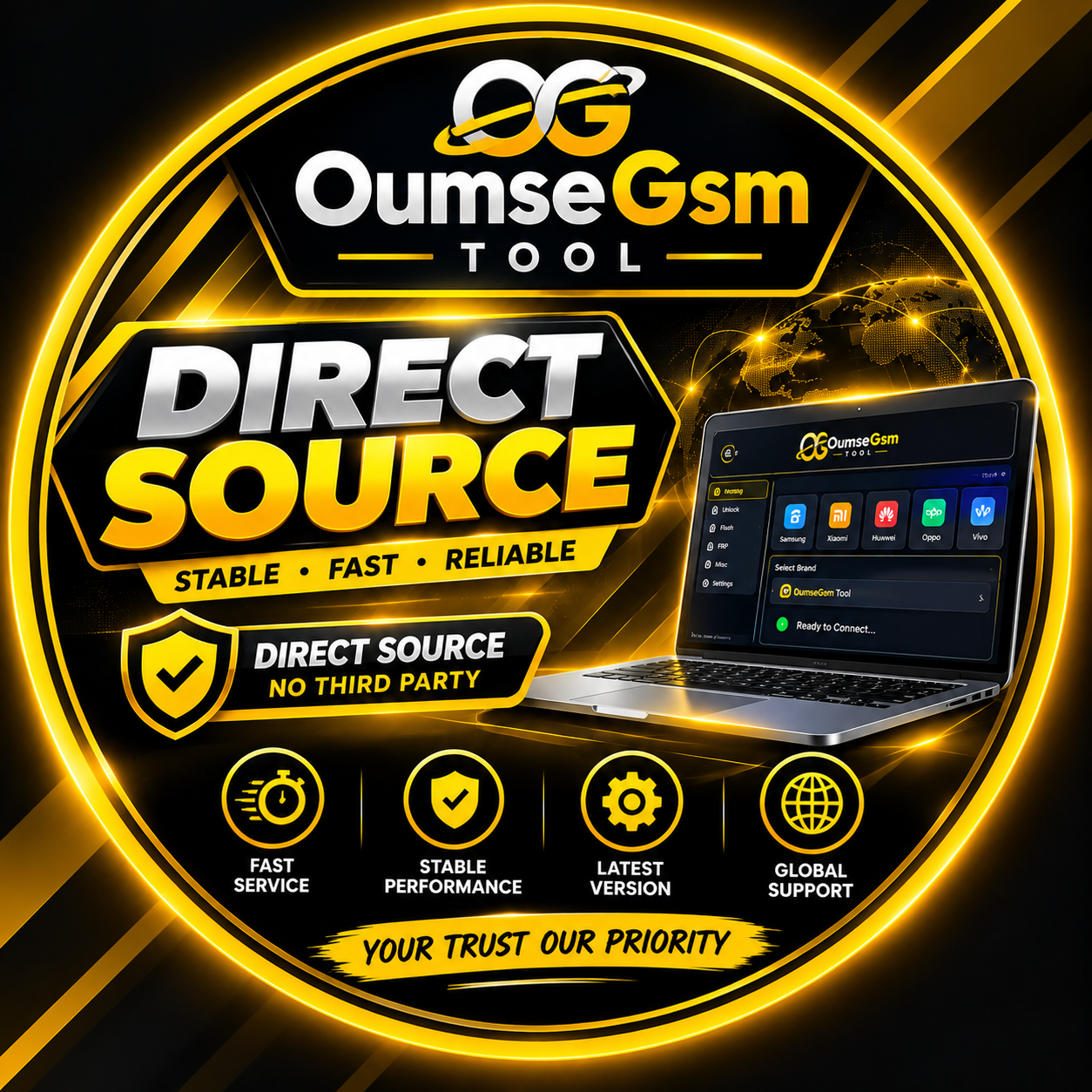 OumseGsm Tool Pro (OGT) – 1 Year Activation (New User)